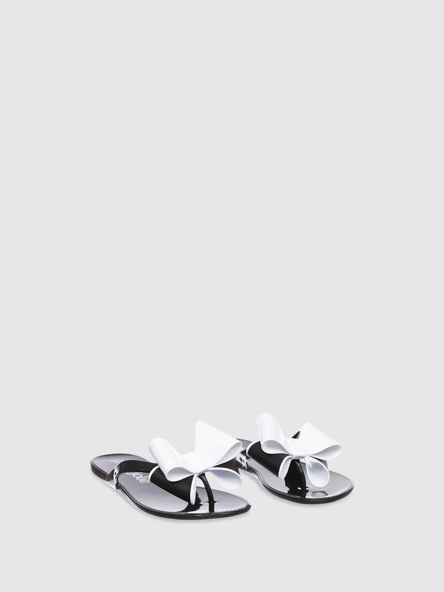 PETITE JOLIE Chinelos de estilo Casual 11/5898PRT/BRA Black